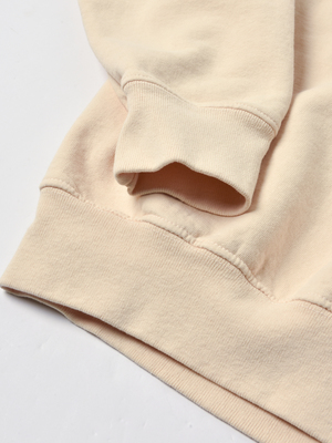 Sporty & Rich SRHWC Crewneck - Beige/Black Sporty & Rich SRHWC Crewneck - Beige/Black