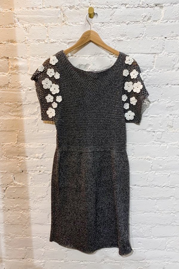 M.Patmos Cora Crochet Dress - black/white M.Patmos Cora Crochet Dress - black/white