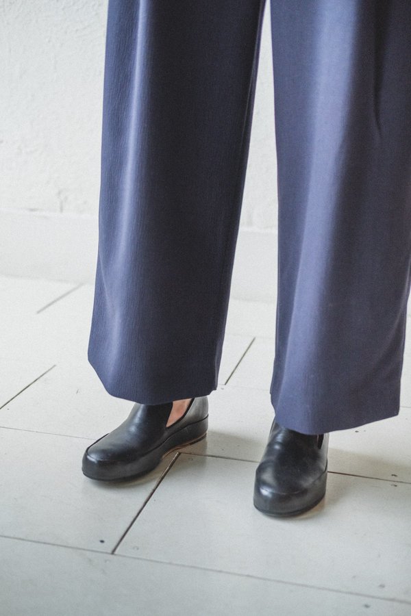 Studio Nicholson DORDONI PANT - NAVY | Garmentory