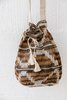 Pampa Litoral #0511 Woven Bag - Brown/Orange/Natural - Thumbnail 2