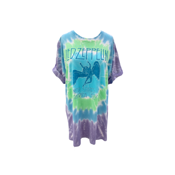 Farm Stand Led Zeppelin T-Shirt - Tie Die Farm Stand Led Zeppelin T-Shirt - Tie Die