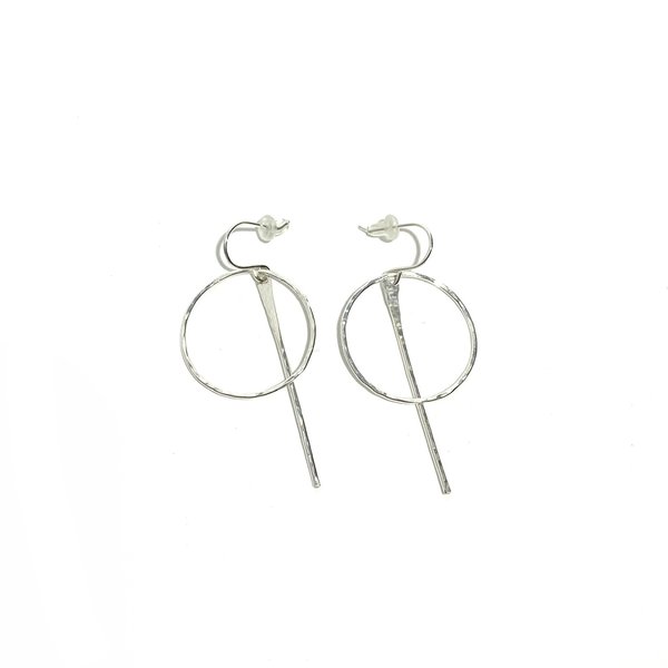 Katye Landry Olivia Hoops - Sterling Silver Katye Landry Olivia Hoops - Sterling Silver