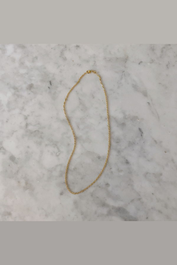 Tarin Thomas Charles Necklace - 18k yellow gold filled