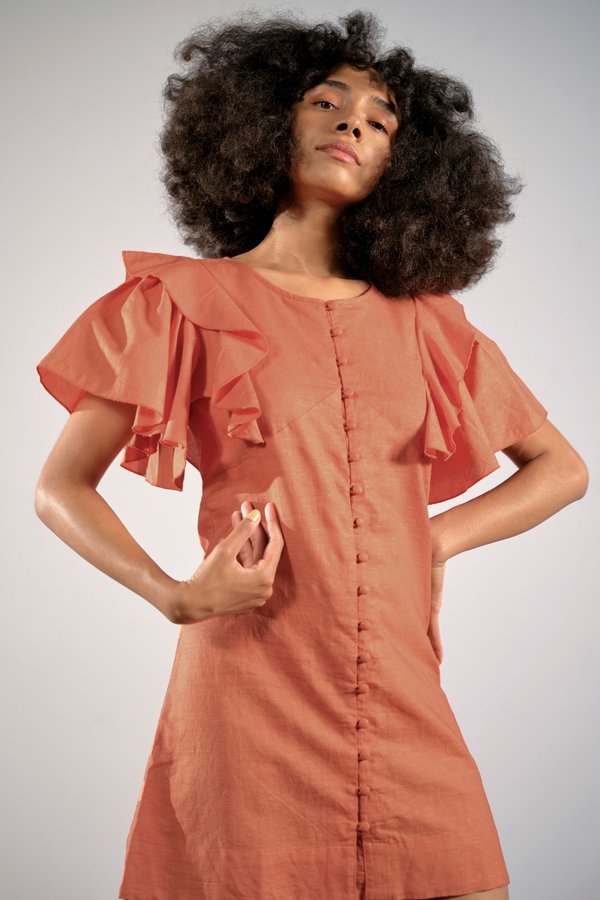Maria Stanley GENEVIÈVE DRESS - spice Maria Stanley GENEVIÈVE DRESS - spice