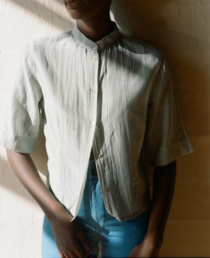Maria Stanley OLIVIA BLOUSE - clove Maria Stanley OLIVIA BLOUSE - clove