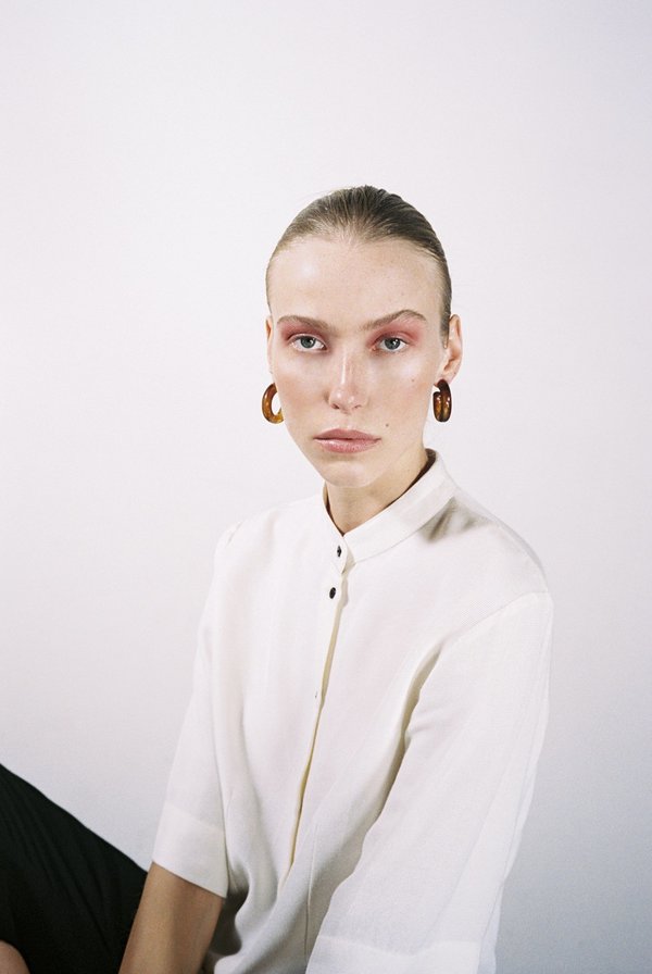 Maria Stanley OLIVIA BLOUSE - salt Maria Stanley OLIVIA BLOUSE - salt