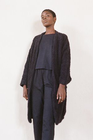 Maria Stanley VERDE SWEATERCOAT - clove Maria Stanley VERDE SWEATERCOAT - clove