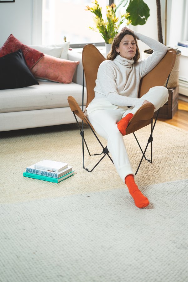 KES X Lars Turtleneck Pullover - Natural KES X Lars Turtleneck Pullover - Natural