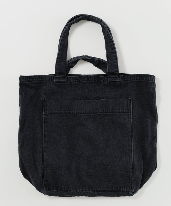 Baggu-Giant Pocket Tote // Washed Black Baggu-Giant Pocket Tote // Washed Black