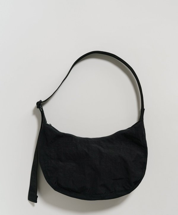 Baggu-Medium Nylon Crescent Bag // Black Baggu-Medium Nylon Crescent Bag // Black