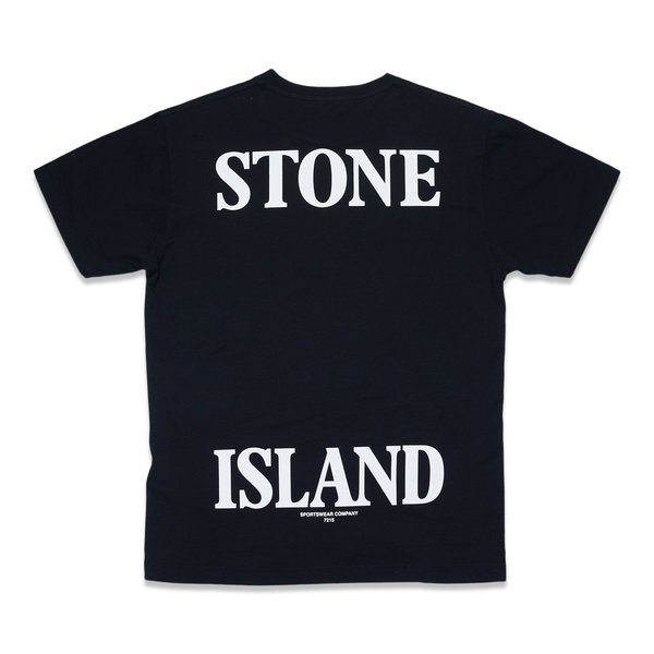2Ns89 Cotton Jersey '30/1' Data Scan Print Garment Dyed T-Shirt - Black 2Ns89 Cotton Jersey '30/1' Data Scan Print Garment Dyed T-Shirt - Black