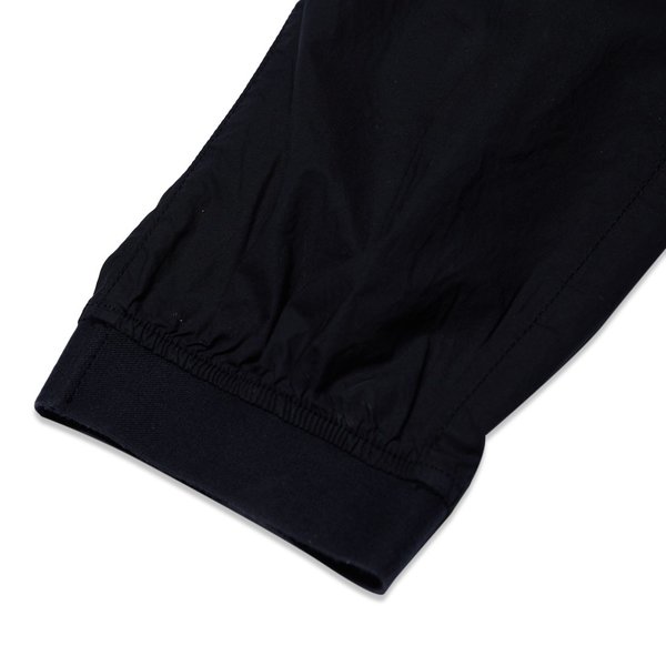 31403 Stretch Cotton Tela 'Paracadute' Garment Dyed Pants - Black 31403 Stretch Cotton Tela 'Paracadute' Garment Dyed Pants - Black