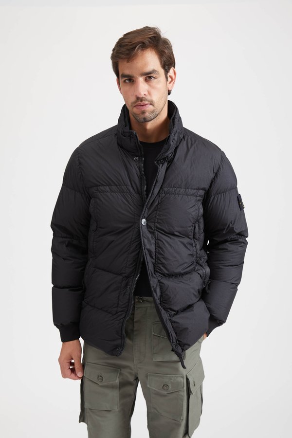 40123 Garment Dyed Crinkle Reps Jacket - Black 40123 Garment Dyed Crinkle Reps Jacket - Black
