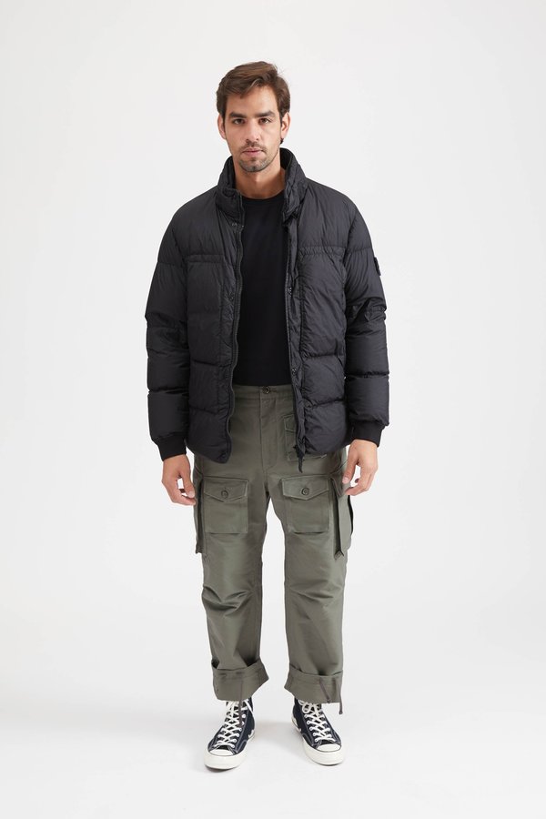 40123 Garment Dyed Crinkle Reps Jacket - Black 40123 Garment Dyed Crinkle Reps Jacket - Black