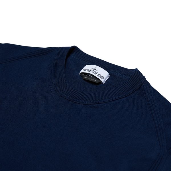 510B2 Soft Cotton Knit Sweater - Blue Marine 510B2 Soft Cotton Knit Sweater - Blue Marine