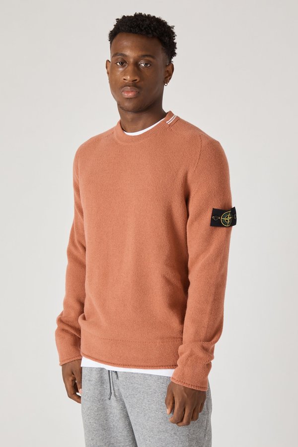513A3 Lambswool Knit Sweater - Rust 513A3 Lambswool Knit Sweater - Rust