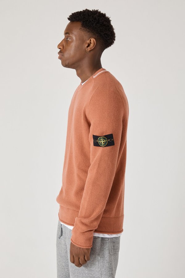 513A3 Lambswool Knit Sweater - Rust 513A3 Lambswool Knit Sweater - Rust