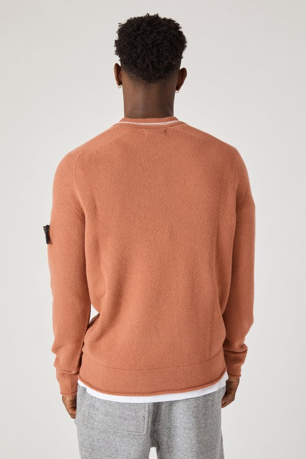 513A3 Lambswool Knit Sweater - Rust 513A3 Lambswool Knit Sweater - Rust