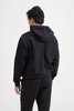 Stone Island Shadow Project Felpa Nylon Hooded Sweatshirt - Black - Thumbnail 3