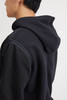 Stone Island Shadow Project Felpa Nylon Hooded Sweatshirt - Black - Thumbnail 5