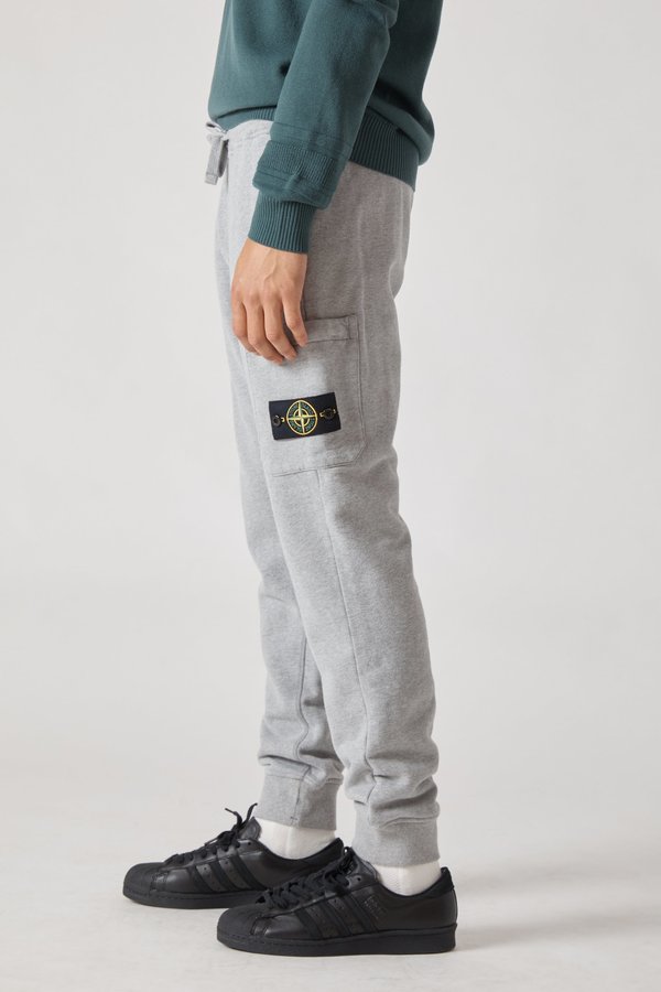 60320 Cotton Fleece Garment Dyed Sweatpants - Heather Grey 60320 Cotton Fleece Garment Dyed Sweatpants - Heather Grey