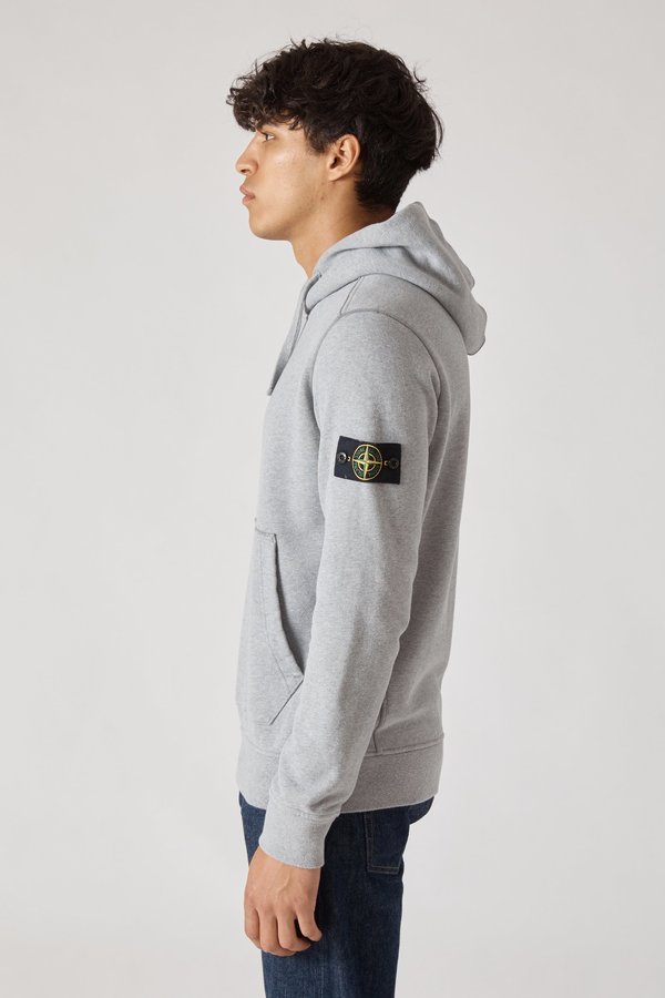 62820 Cotton Fleece Garment Dyed Hoody - Grey 62820 Cotton Fleece Garment Dyed Hoody - Grey