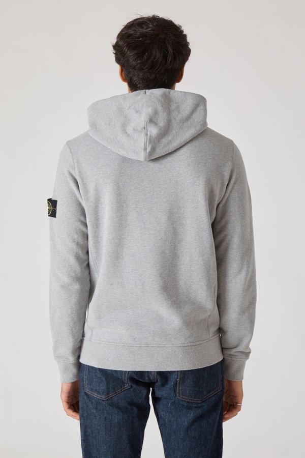 62820 Cotton Fleece Garment Dyed Hoody - Grey 62820 Cotton Fleece Garment Dyed Hoody - Grey
