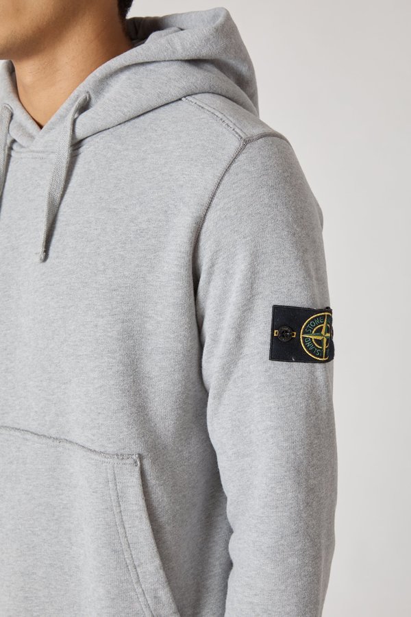 62820 Cotton Fleece Garment Dyed Hoody - Grey 62820 Cotton Fleece Garment Dyed Hoody - Grey