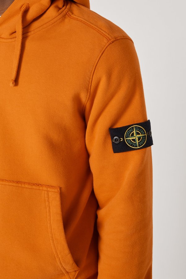62820 Cotton Fleece Garment Dyed Hoody - Orange 62820 Cotton Fleece Garment Dyed Hoody - Orange