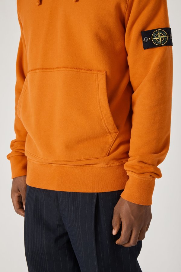 62820 Cotton Fleece Garment Dyed Hoody - Orange 62820 Cotton Fleece Garment Dyed Hoody - Orange