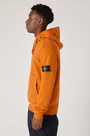 62820 Cotton Fleece Garment Dyed Hoody - Orange 62820 Cotton Fleece Garment Dyed Hoody - Orange