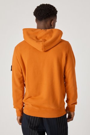 62820 Cotton Fleece Garment Dyed Hoody - Orange 62820 Cotton Fleece Garment Dyed Hoody - Orange