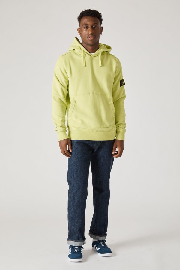 62820 Cotton Fleece Garment Dyed Hoody - Pistachio 62820 Cotton Fleece Garment Dyed Hoody - Pistachio