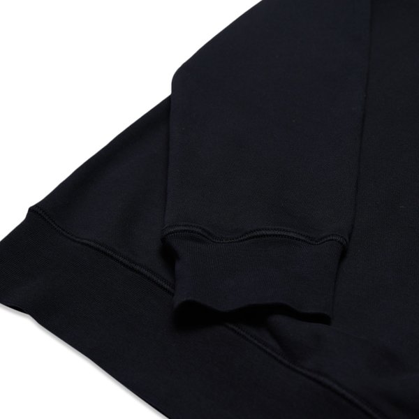 63051 Cotton Fleece Garment Dyed Sweatshirt - Black 63051 Cotton Fleece Garment Dyed Sweatshirt - Black