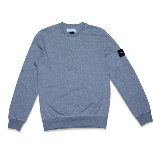 63051 Cotton Fleece Garment Dyed Sweatshirt - Melange Grey 63051 Cotton Fleece Garment Dyed Sweatshirt - Melange Grey