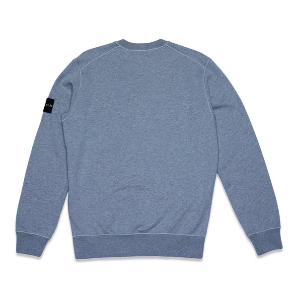 63051 Cotton Fleece Garment Dyed Sweatshirt - Melange Grey 63051 Cotton Fleece Garment Dyed Sweatshirt - Melange Grey
