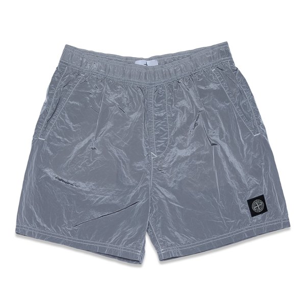 B0943 Nylon Metal Garment Dyed Swim Shorts - Dust B0943 Nylon Metal Garment Dyed Swim Shorts - Dust