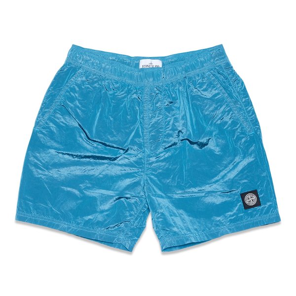 B0943 Nylon Metal Garment Dyed Swim Shorts - Turquoise B0943 Nylon Metal Garment Dyed Swim Shorts - Turquoise