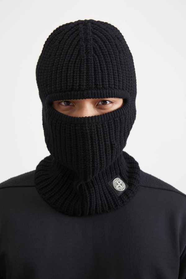 N08B5 Lana Geelong Balaclava - Black N08B5 Lana Geelong Balaclava - Black