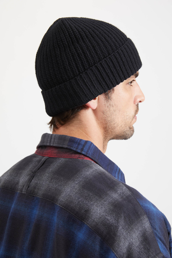 Stone Island Lana Geelong Cap - Black Stone Island Lana Geelong Cap - Black