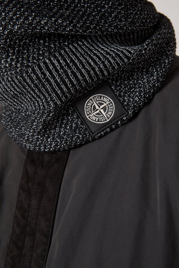 Stone Island N18C6 Reflective Balaclava - Black Stone Island N18C6 Reflective Balaclava - Black