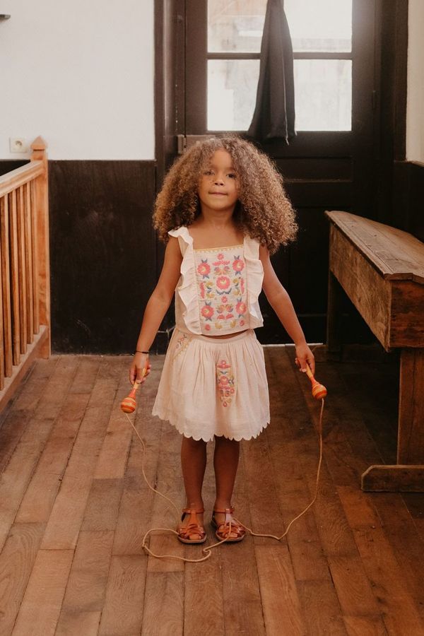 Kids Louise Misha Hadiya Top - Blush Kids Louise Misha Hadiya Top - Blush