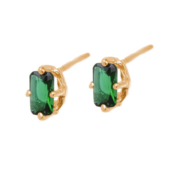 Tarin Thomas Jordan Green Quartz Earrings Tarin Thomas Jordan Green Quartz Earrings