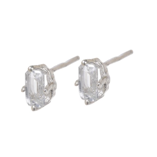 Tarin Thomas Jordan White Topaz Earrings Tarin Thomas Jordan White Topaz Earrings