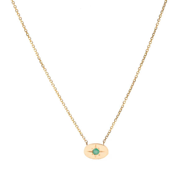 Tarin Thomas Nara Emerald Necklace Tarin Thomas Nara Emerald Necklace