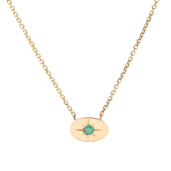 Tarin Thomas Nara Emerald Necklace Tarin Thomas Nara Emerald Necklace