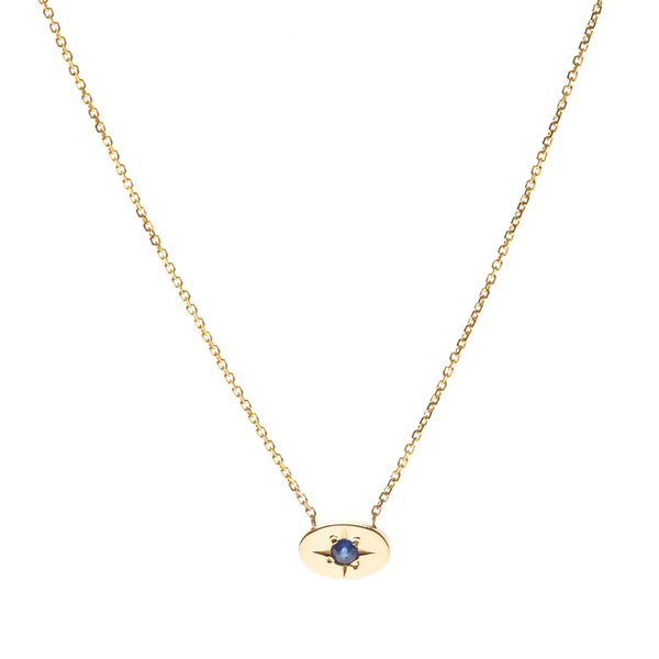 Tarin Thomas Nara Sapphire Necklace Tarin Thomas Nara Sapphire Necklace