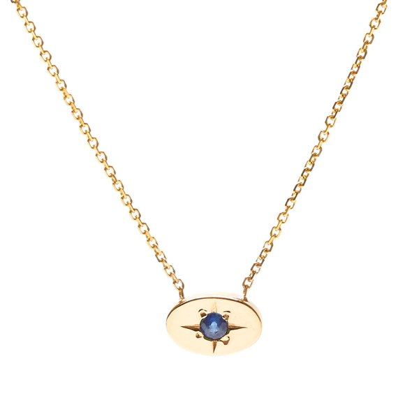 Tarin Thomas Nara Sapphire Necklace Tarin Thomas Nara Sapphire Necklace