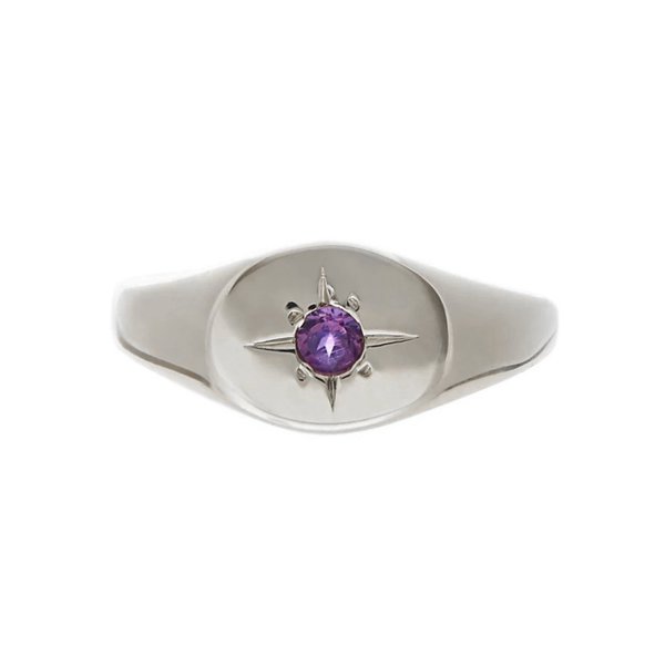 Tarin Thomas Nara Amethyst Ring Tarin Thomas Nara Amethyst Ring