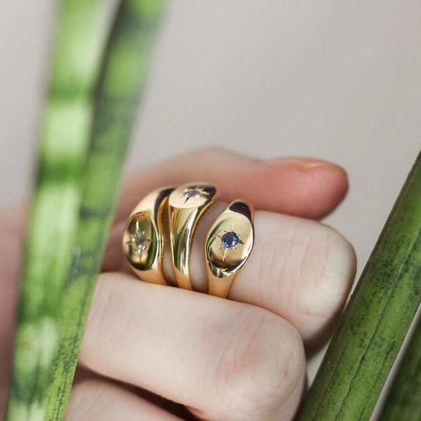 Tarin Thomas Nara Amethyst Ring Tarin Thomas Nara Amethyst Ring